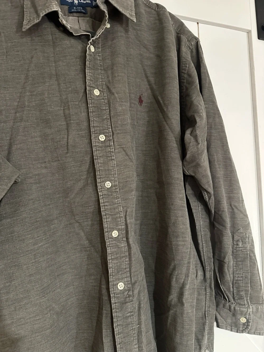 Polo by Ralph Lauren Olive Green Long-Sleeve Button-Down Shirt